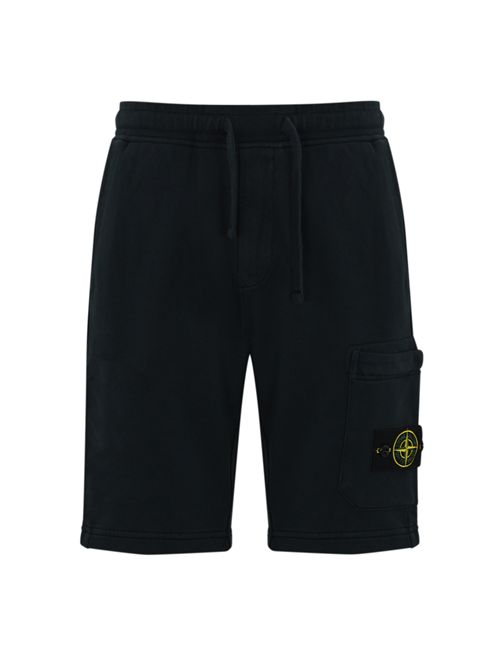 Bermuda 6200011 in cotone Navy Blue STONE ISLAND | 6200011S0051V0020